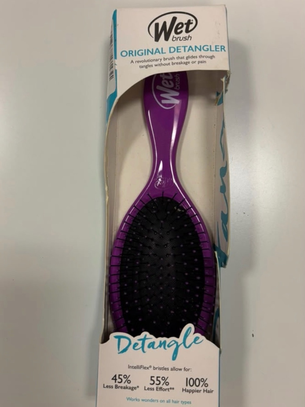 Wet Brush Original Detangler Hair Brush - Purple
